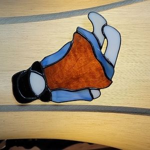 Stained Glass Prairie Girl